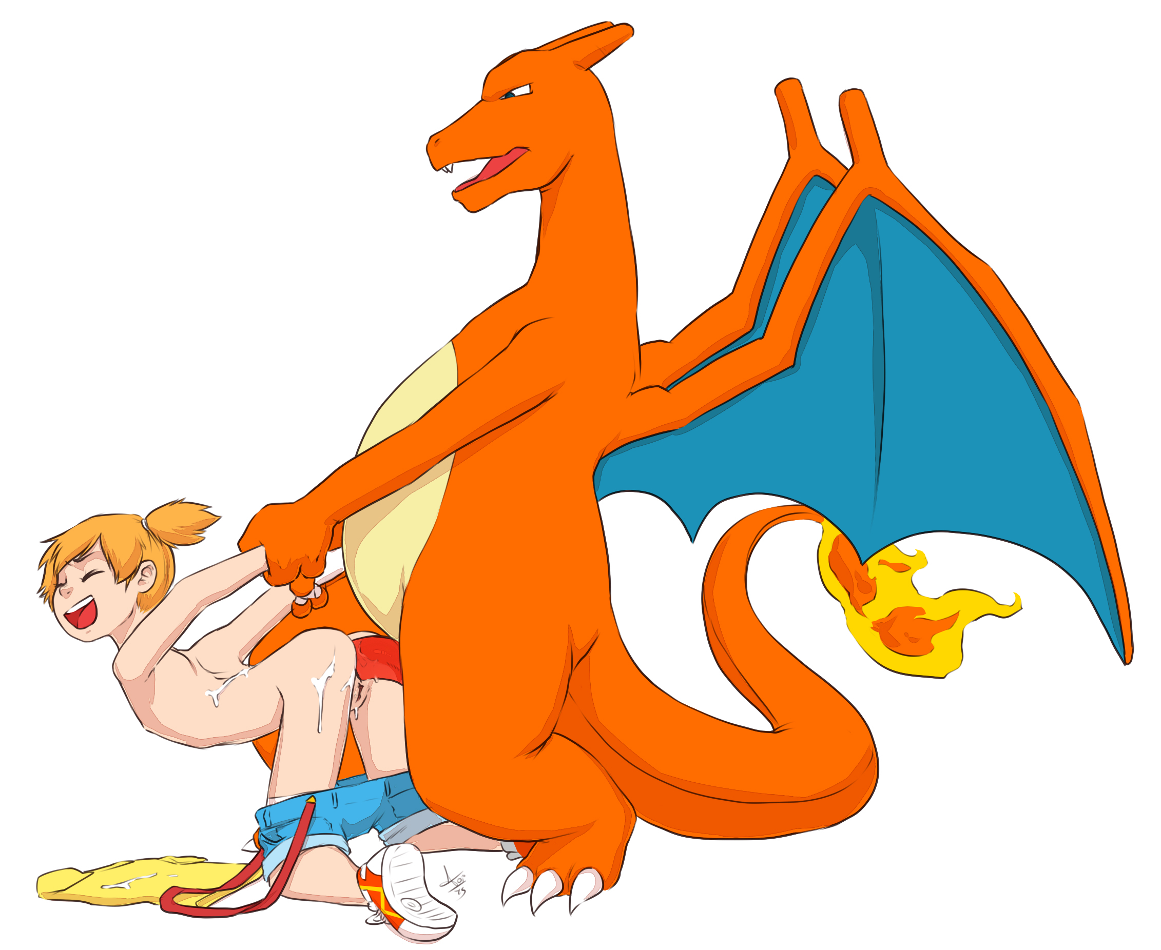 charizard on misty drawn by aogami colored by levant.jpg.