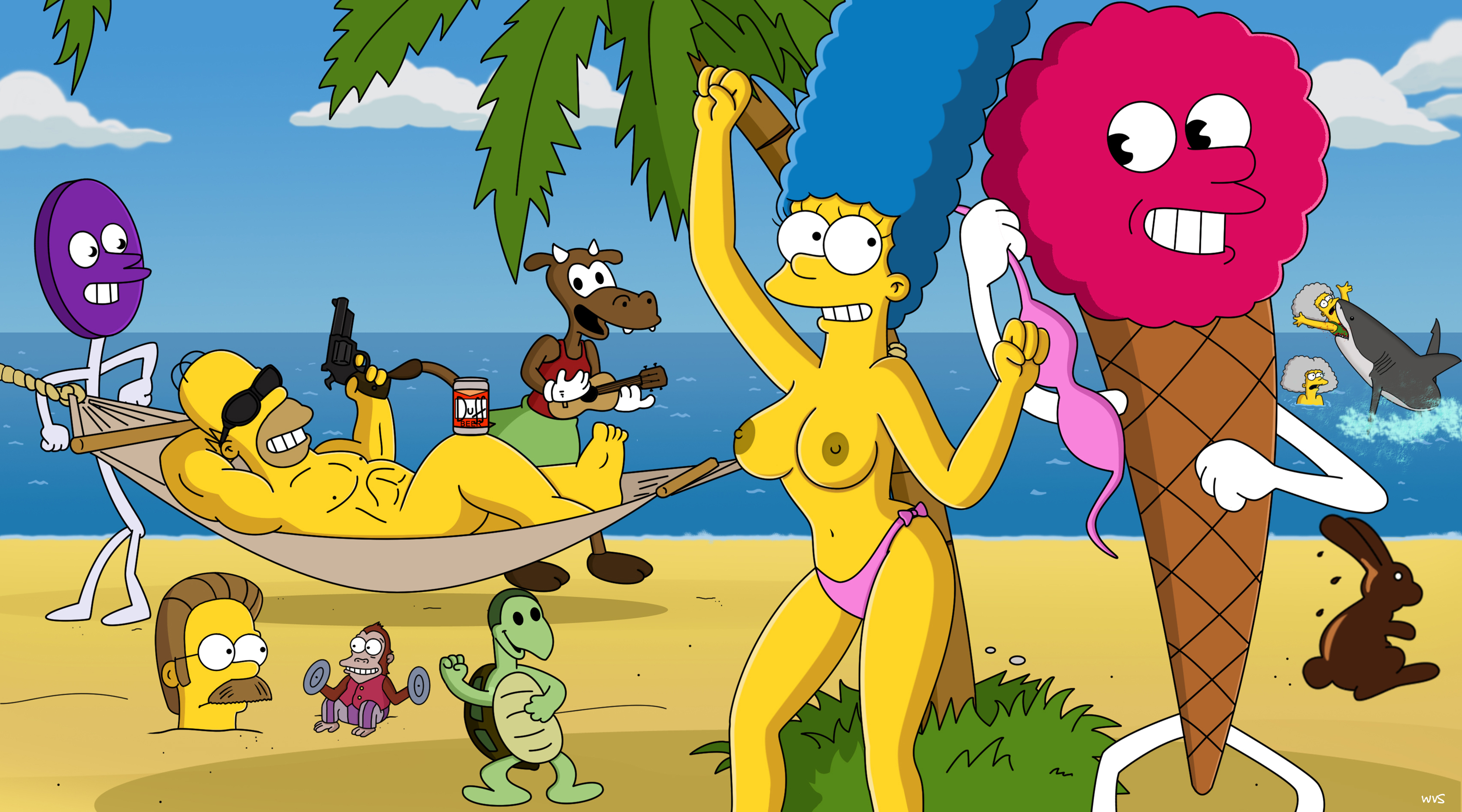 Simpsons Characters Nude.