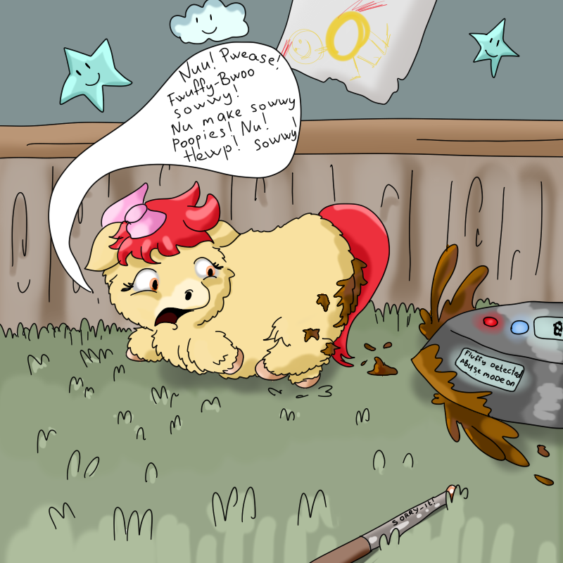 Fluffy pony abuse. Fluffy foal. Fluffybooru foal.