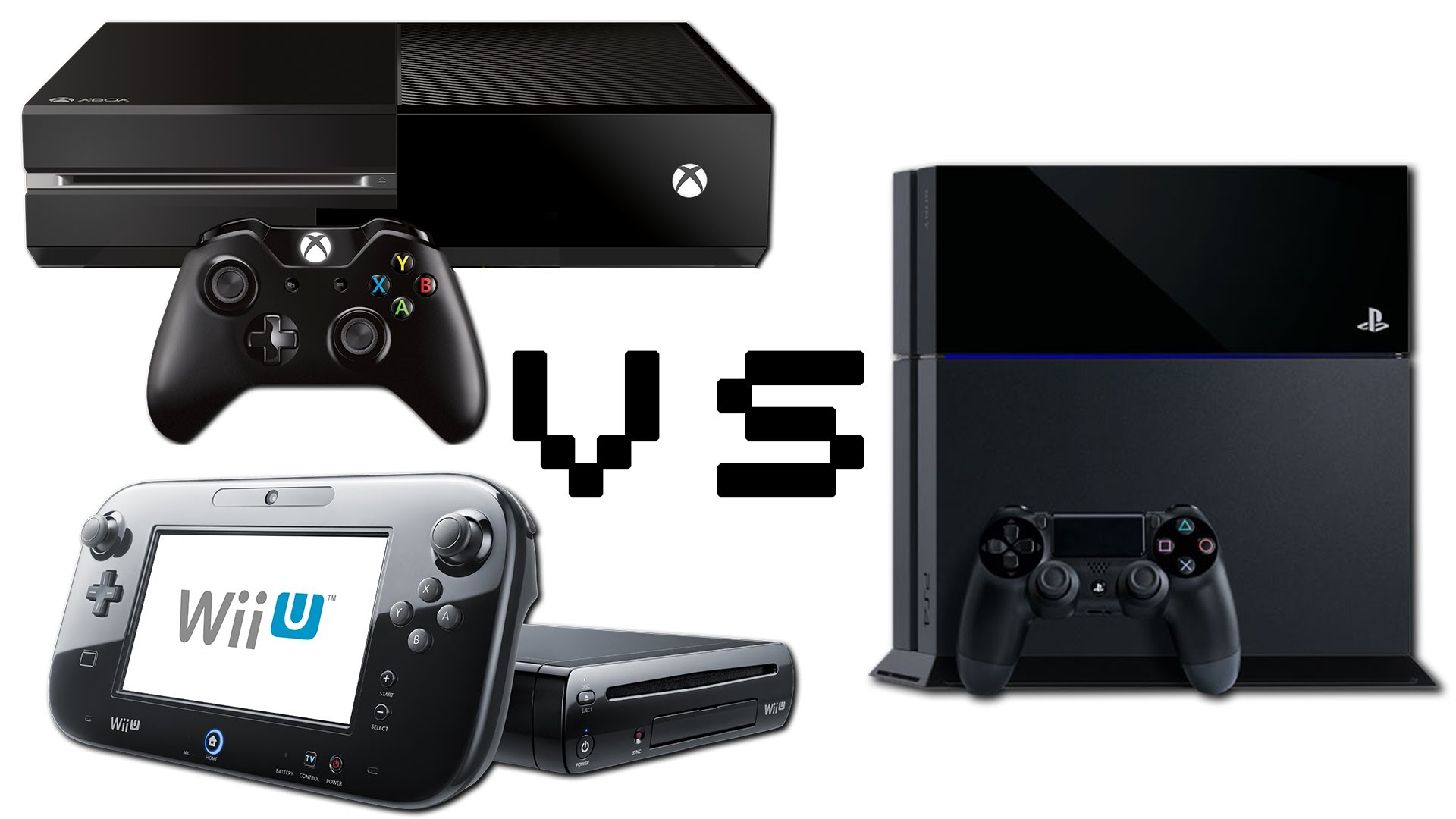 Ps4 компьютер. Xbox one ps4 Wii u. Nintendo Wii u vs ps3. Ps4 vs Xbox one. Xbox 720 vs ps4.