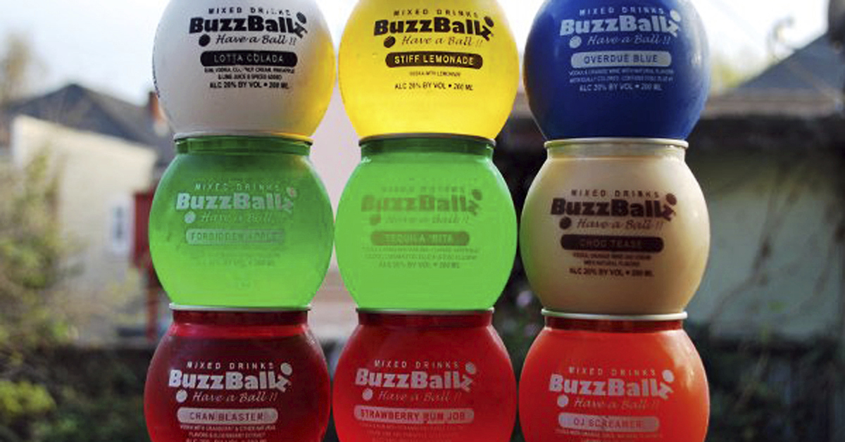 Drink ball. Buzzball.