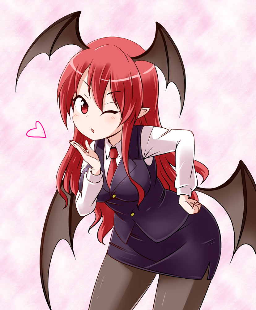 Succubus manga. Touhou Коакума. Тохо аниме Коакума. Koakuma этти. Коакума Тохо суккуб.