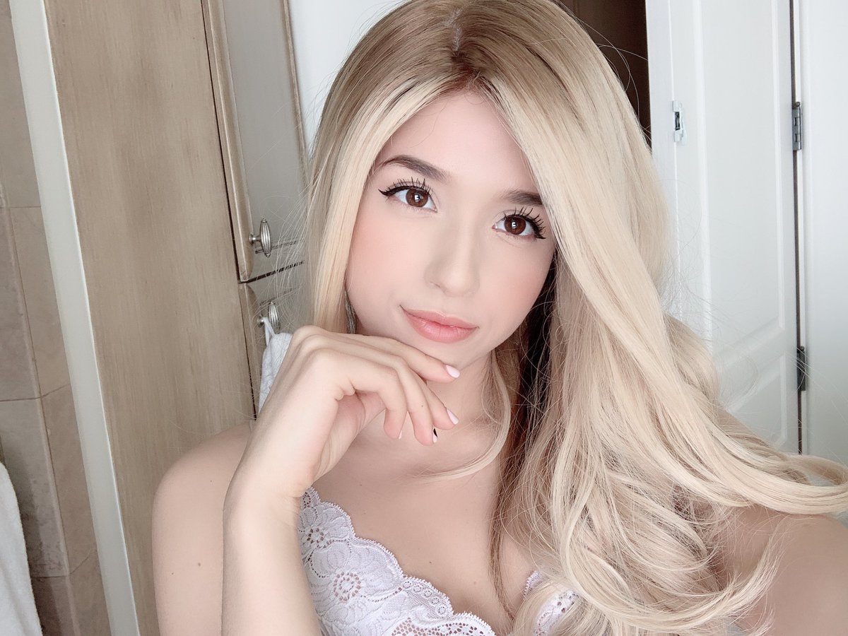 Pokimane Blonde