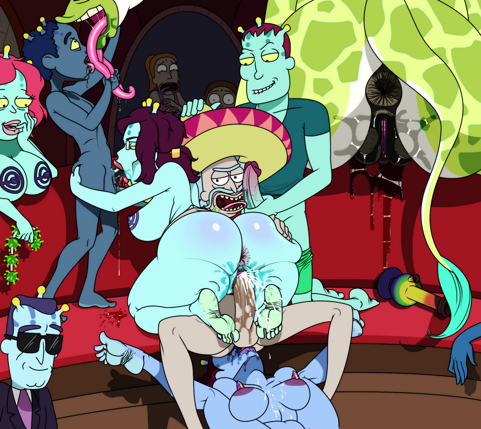 2583919 - Lawgick Morty_Smith Rick_Sanchez Rick_and_Morty Summer_Smith Unit...