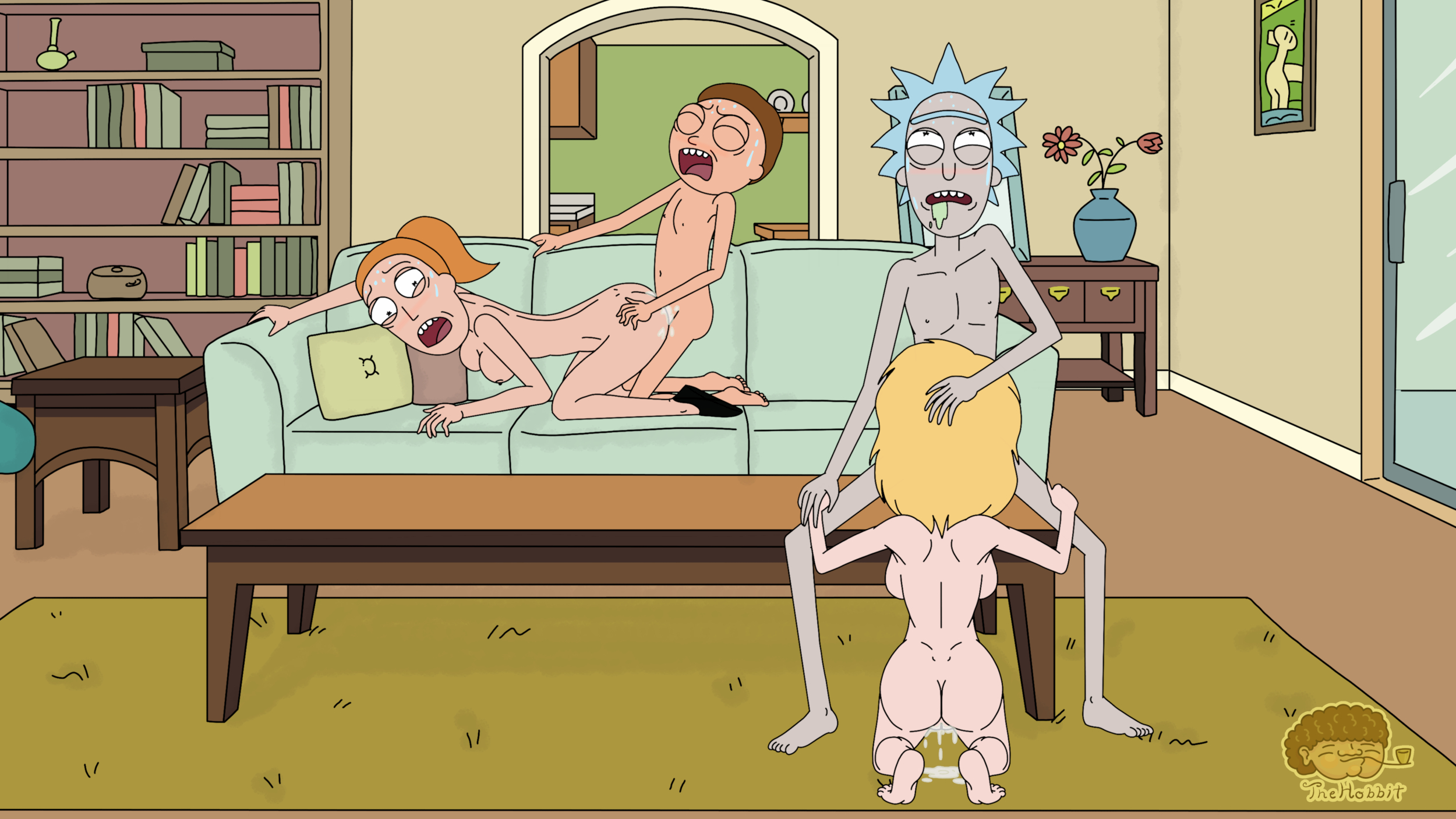 4094755 - Beth_Smith Morty_Smith Rick_Sanchez Rick_and_Morty Summer_Smith T...